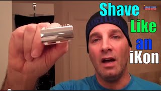 iKon Dual Head Safety Razor Shave and Review [upl. by Arytal]