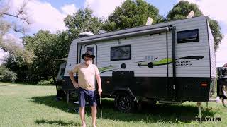 Awning Pack Down  Sunburst Eclipse Aussie Traveller [upl. by Rrats89]