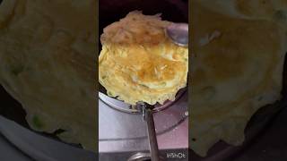 Perfect omelette flip 🍳 egg omelette cooking shortsfeed shortvideo viralvideo trending [upl. by Atidnan]