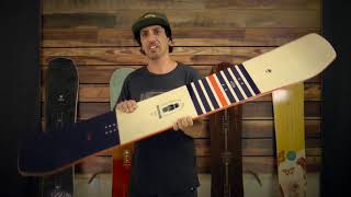 Arbor Westmark Rocker Snowboard Mens 2018 Review [upl. by Alekahs580]