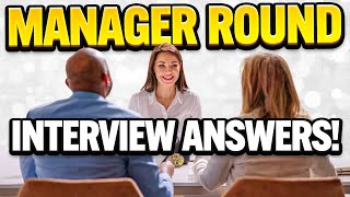 TOP 10 MANAGEMENT ROUND Interview Questions amp ANSWERS How to PASS a Managerial Round Job Interview [upl. by Anpas]