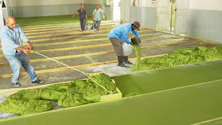 Primitive Technique They Use to Produce Millions of Olive Soap Bars [upl. by Hauser]