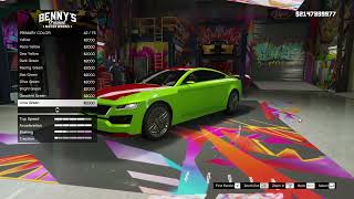 GTA V Bennys Car Custom Übermacht Revolter Cadillac Escala Concept  Ultimate Build [upl. by Ahtaga207]