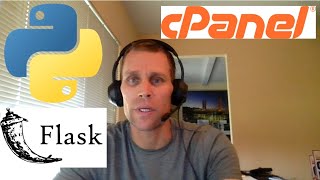 Python  Flask App using cPanel basic quothello worldquot page [upl. by Sparkie]