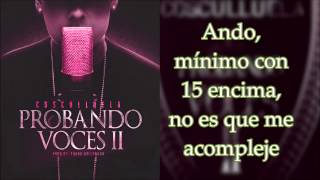 Probando Voces II  Cosculluela FreeStyle Con Letra 2015 [upl. by Florian]