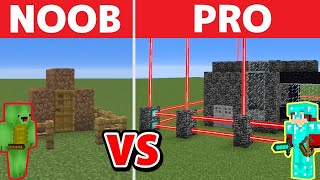 Minecraft NOOB vs PRO SECURITY HOUSE BUILD CHALLENGE [upl. by Annailuj923]