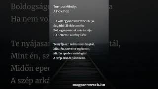 Tompa Mihály A holdhoz Vers [upl. by Ruyam]