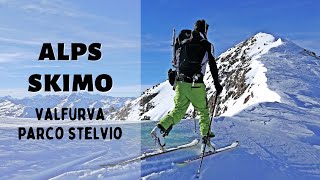 Monte Confinale  SKIMO Parco Stelvio Valfurva  4k Stelvio ALPS Drone [upl. by Iey155]