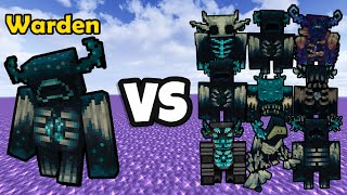 Warden VS New AND Unusual WARDENS ⭐ EPIC BATTLES Minecraft Bedrock [upl. by Eenahs]