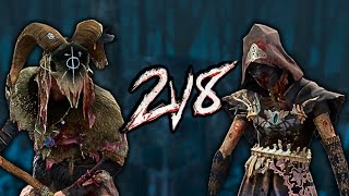 2 VS 8 su Dead By Daylight è INCREDIBILE [upl. by Anilam712]