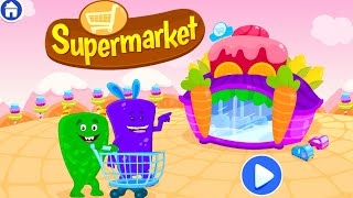 Chomping Monster Supermarket  Little Monsters go Shopping  Kidloland Games [upl. by Heidi]