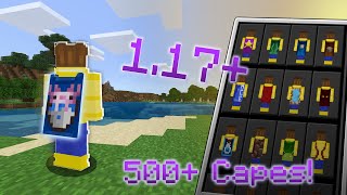 How To Get CUSTOM CAPES In Minecraft Bedrock Edition 117 118 119 120 121 [upl. by Jeffries978]