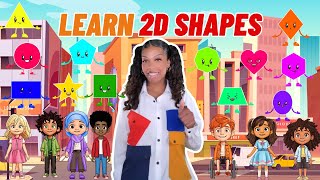 Shapes Song  Learning with Ms Houston  Kids Songs [upl. by Pavia]