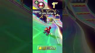 Un champignon et une carapace qui sauvent ma partie  👊 mariokart mariokart8deluxe shorts [upl. by Mundy908]