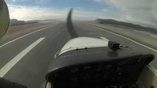 GoPro Simulated Engine failure at 150 ft in Cessna 172 EMERGENCY LANDING DURING TAKEOFF [upl. by Ragouzis]