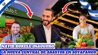 inauguración de la central de abasto en El Salvador [upl. by Oneida]