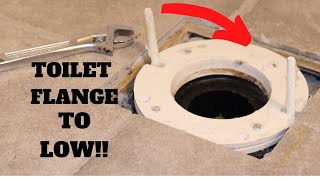 How To Install A Toilet Flange Extension Kit  Master Plumber Extension Kit [upl. by Florentia]