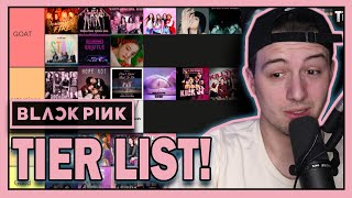 BLACKPINK SONG TIER LIST [upl. by Dnalwor]