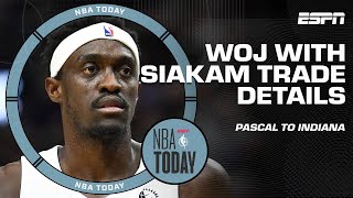 Woj on the SIAKAM TRADE Pascal is EAGER to stay with the Pacers  Woj  NBA Today [upl. by Fanchon933]