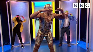 Spy on nextdoor with Mr Motivators hilarious lockdown moves  BBC [upl. by Davis]