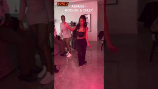 Asambe Goldie dance challenge [upl. by Partan]