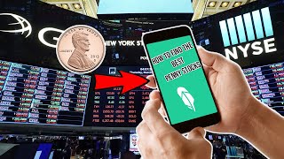 HOW TO FIND THE BEST PENNY STOCKS ON ROBINHOOD [upl. by Enirhtak]