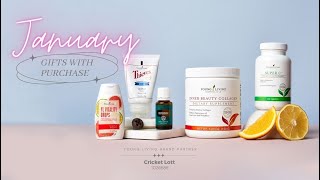 Jan 2024 Young Living Gifts with purchase [upl. by Dnumde]