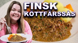 Finsk Köttfärssås Lättlagat och Gott [upl. by Auqeenahs]