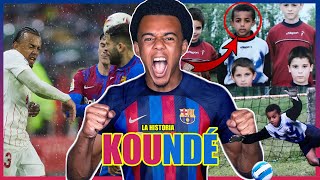 EL JUGADOR CON PROBLEMAS DE IRA  Jules Koundé La Historia🇫🇷 [upl. by Elbas]