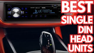 BEST SINGLE DIN CAR STEREOS amp HEAD UNITS IN 2024 – OUR TOP PICKS FOR 2024 [upl. by Llenral]