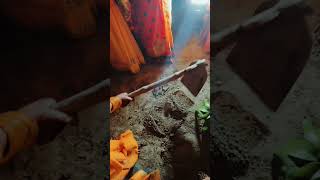 Kahawa ke piyar mati  Matkor puja bojpuri geet janeusanskar 4thvlogs [upl. by Rapsac509]