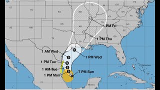 Francine Likely to Form Soon Hurricane Impacts Likely for Texas amp Louisiana [upl. by Akenihs]