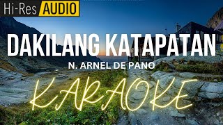 Dakilang Katapatan Karaoke  MinusOne  Instrumental [upl. by Elise762]