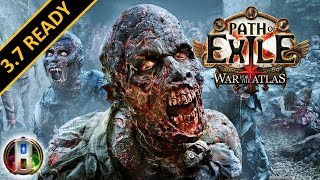 Path of Exile 37  Zombiemancer Build  Necromancer Witch  Legion [upl. by Khoury286]