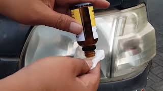 Pembersih Kaca Lampu Mobil Kusam Menguning Dengan Hydro Glass Cleaner [upl. by Lesh]