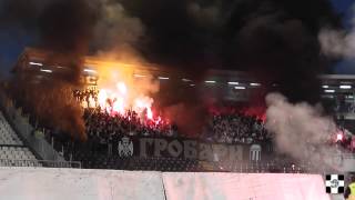 NE TREBA NAM PLAĆENA TITULA DRŽAVA CELA ZNA  Partizan  Voždovac 10052014 [upl. by Isolt]