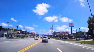 2 of 10  2023 July  Tennessee  Cookeville Spring St Knoxville  US 40 Road Trip  Dash Cam [upl. by Nugesulo676]