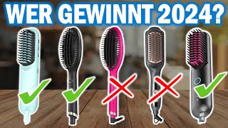 TOP 5 GLÄTTUNGSBÜRSTEN Testsieger 2024 🔥  Die Besten Haarglättungsbürsten [upl. by Haldane]