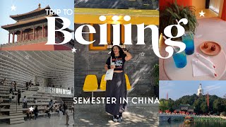 BEIJING ENTDECKEN große Mauer SOHO Cafés amp schöne Parks  Reise nach Tianjin  Semester in China [upl. by Herbst]