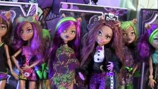 Monster High Clawdeen Wolf Collection Video [upl. by Brittany]