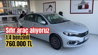 SIFIR ARAÇ ALIYORUZ  2023 FİAT EGEA 14 FİRE EASY PLUS  KREDİ FAİZ ORANLARINA DİKKAT [upl. by Piegari]