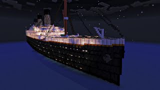 Titanic  Minecraft [upl. by Neelra]