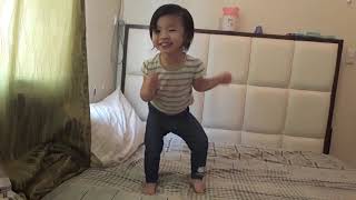 Toddler Do the Stanky Legs  Cassie Style [upl. by Ahsitaf]