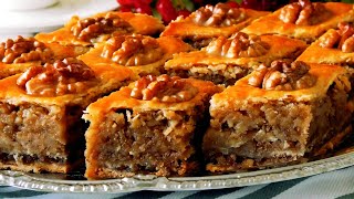 Вкуснейшая ПАХЛАВА👑  Delicious BAKLAVA [upl. by Carny]