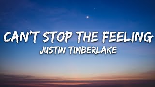 Justin Timberlake  CANT STOP THE FEELING Lyrics [upl. by Analrahc347]