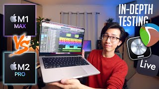 M2 Pro MacBook Pro DAW Throttling CPU Music Production Review amp Testing [upl. by Arenahs]