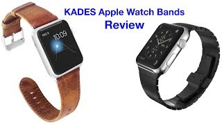 KADES Apple Watch Bands Review [upl. by Idnir]