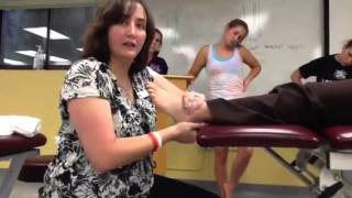 Subtalar MedialLateral Glides Supine with motions [upl. by Pinkerton]