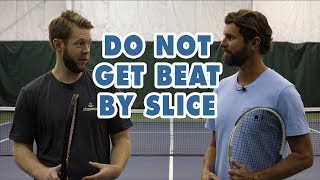 NEVER Get Beat By The Slice Again With This Secret  Tennis Tip [upl. by Lamhaj]