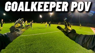 What its like to be a Goalkeeper  CHEST CAM GOALKEEPING [upl. by Hess]